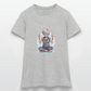 Coole Yoga Oma - Meditation im besten Alter  - Frauen T-Shirt - Grau meliert