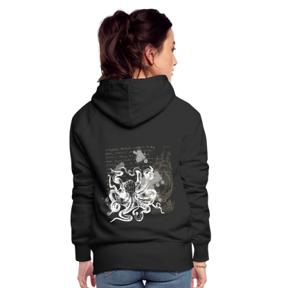 Vintage Steampunk Oktopus Motiv - Frauen Premium Hoodie - by Artful Alchemist
