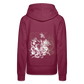 Vintage Steampunk Oktopus Motiv - Frauen Premium Hoodie - Bordeaux