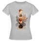 Coral Moons – Die Kraft der Gezeiten auf Stoff - Frauen T-Shirt - Grau meliert