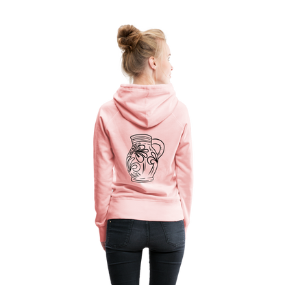 Frankfurter Bembel - Hessisch Mundart - Frauen Premium Hoodie - by Artful Alchemist