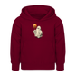 Süßer Halloween-Geist - Kinder Hoodie - Bordeaux