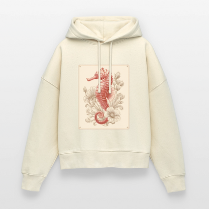 Vintage Seepferdchen - Stanley/Stella Boxy Frauen Bio Hoodie Nora - by Artful Alchemist