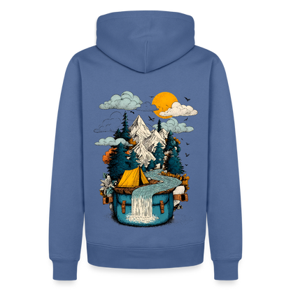 World in a Pack – Adventure Surrealism - Männer Premium Hoodie - by Artful Alchemist