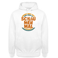 „Schau Mer Mal“ – Retro Look aus Hessen - Unisex Hoodie - Weiß