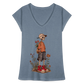 Skeleton Boy - Frauen Vintage T-Shirt - Vintage Denim