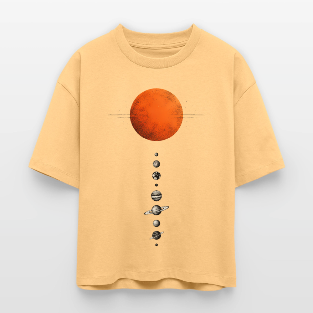 Sonnensystem - Stanley/Stella Frauen Boxy Bio-T-Shirt Nova - Mispel