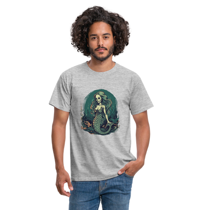 Comic Ghul Zombie Meerjungfrau - Männer T-Shirt - by Artful Alchemist