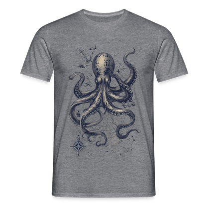 Steampunk Oktopus - Männer T-Shirt - by Artful Alchemist