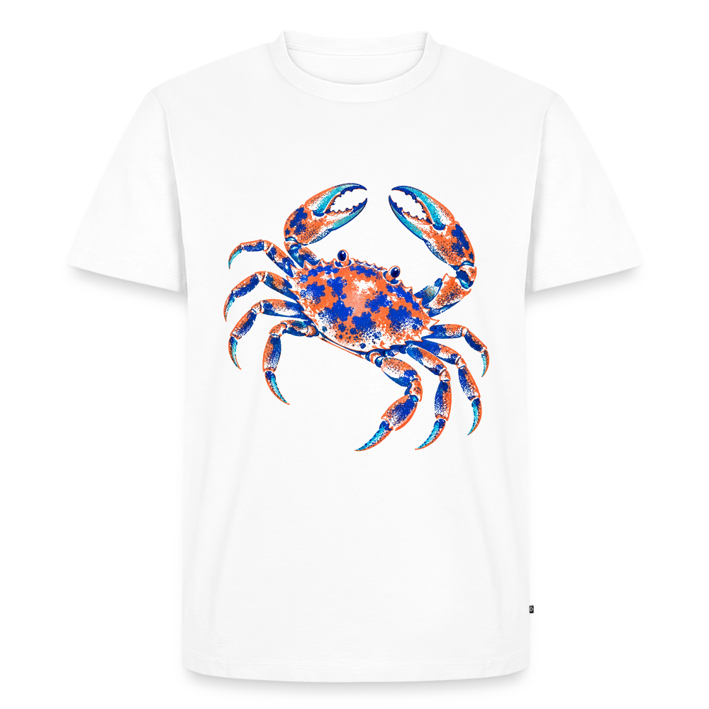 Crab Ink – Männer Premium T-Shirt - Weiß