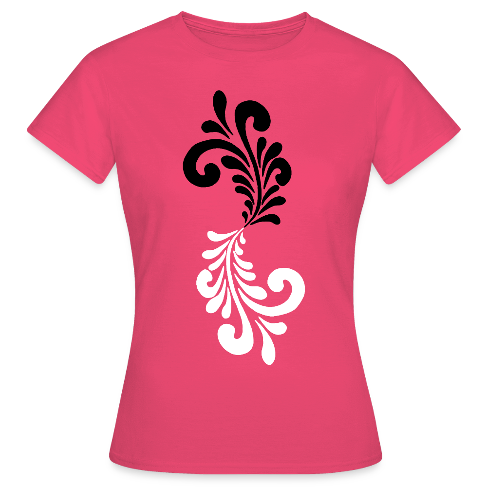 Bembel Ornamente schwarz/weiß - Frauen T-Shirt - by Artful Alchemist