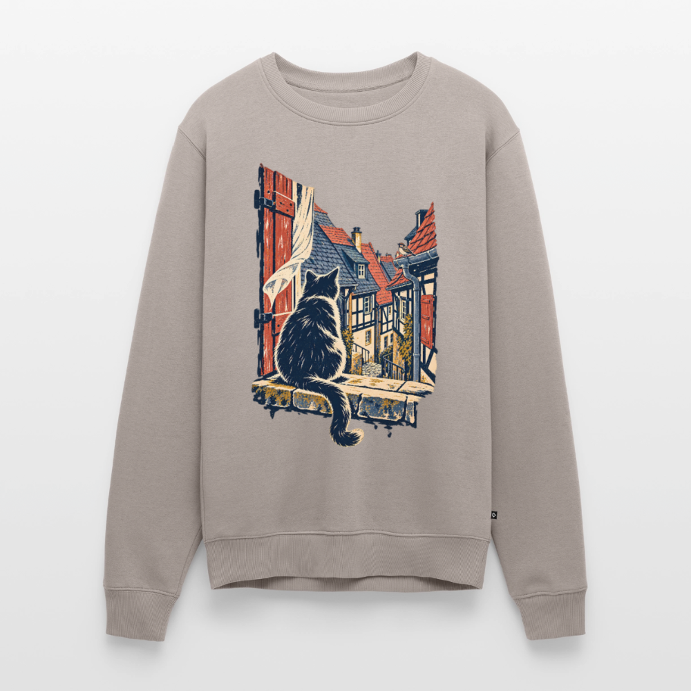 Altstadt-Katze – Männer Premium Pullover - by Artful Alchemist