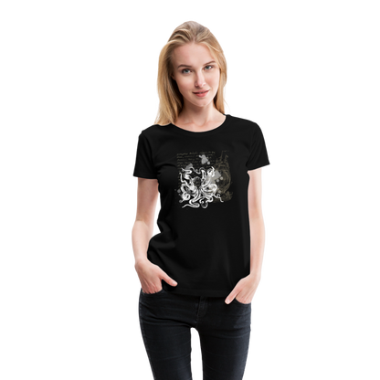 Vintage Steampunk Oktopus Motiv - Frauen Premium T-Shirts - by Artful Alchemist