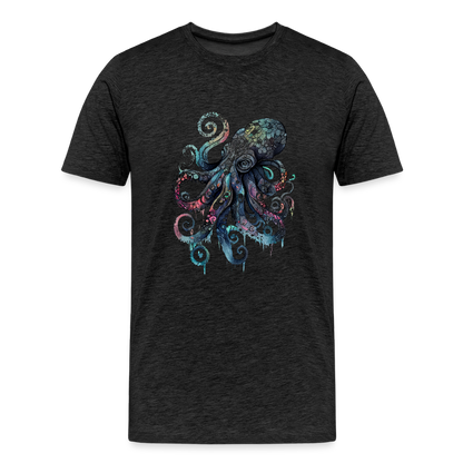 Cooler Wasserfarben Aquarell Oktopus - Männer Premium T-Shirt - by Artful Alchemist