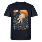 Florale Qualle - Männer Premium T-Shirt - Navy