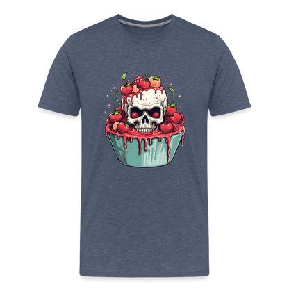 Gruseliges Horror Kirschtörtchen - Happy Halloween - Männer Premium T-Shirt - by Artful Alchemist