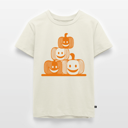 Happy Pumpkin Crew - Kinder Premium T-Shirt - by Artful Alchemist