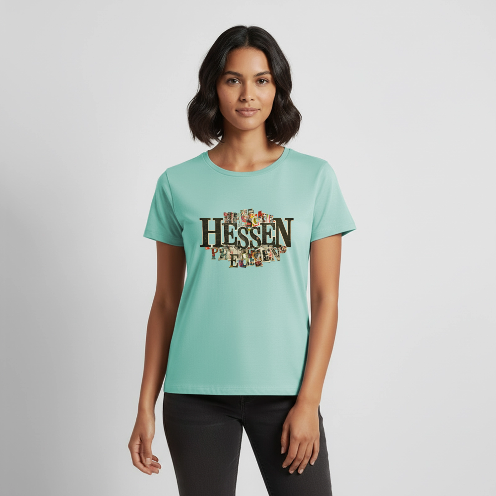 Hessen Collage - Frauen Premium T-Shirt - Mint 