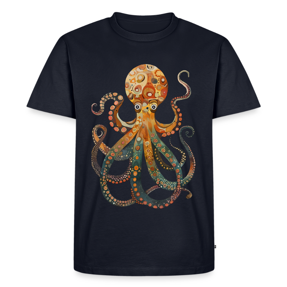 Color Pulse Octopus - Männer Premium T-Shirt - by Artful Alchemist
