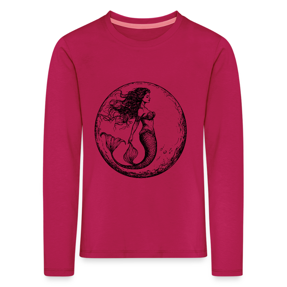 Mystic Mermaid - Kinder Premium Langarmshirt - by Artful Alchemist