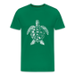 Meeresschildkröte  - Monochrom - Männer Premium T-Shirt - Kelly Green