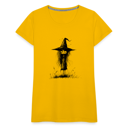 Kleine Hexe - Frauen Premium T-Shirt - by Artful Alchemist