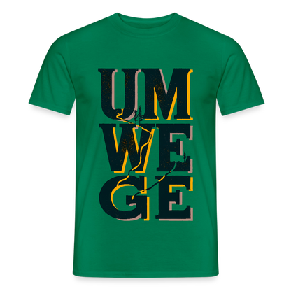 Umwege – Männer T-Shirt - Kelly Green