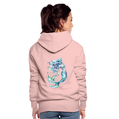 Meerjungfrau als Aquarelle - Frauen Premium Hoodie - by Artful Alchemist