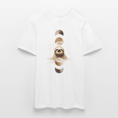 Lunar Sloth – Spirituelles Faultier - Männer T-Shirt - by Artful Alchemist