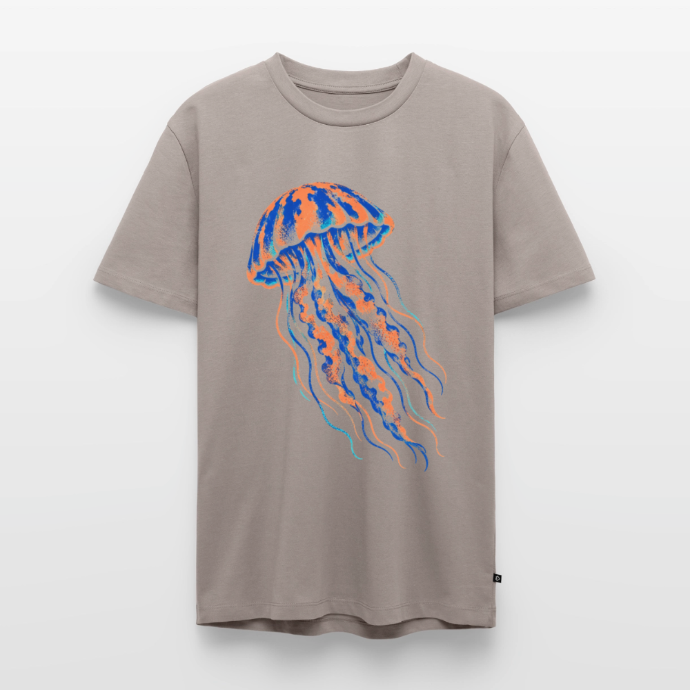 Jellyfish Ink – Männer Premium T-Shirt - Taupe