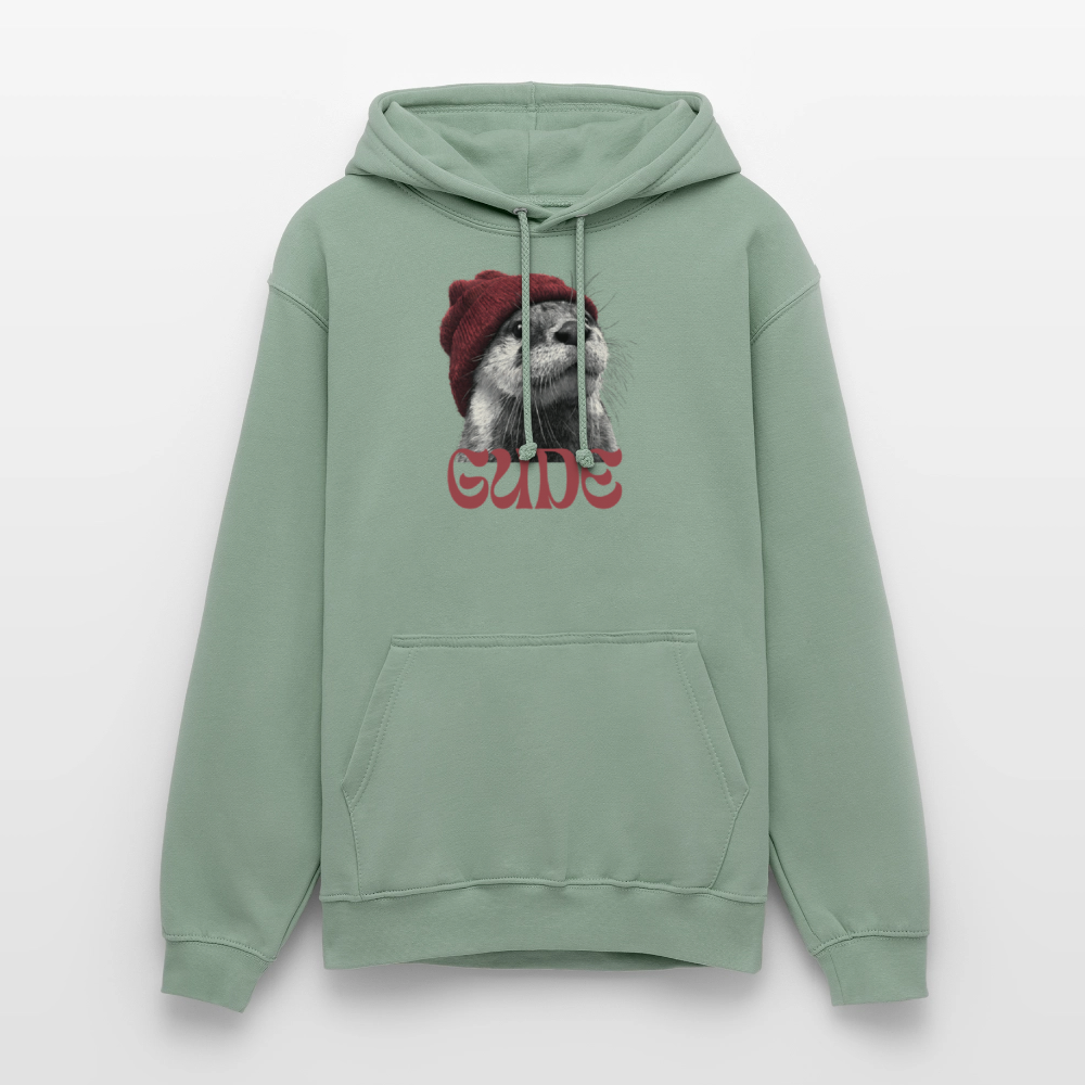 Gude Otter - Unisex Hoodie - Graugrün