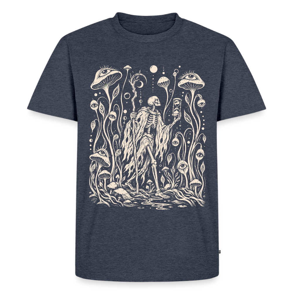 Forest Wanderer – Männer Premium T-Shirt - Jeansblau 