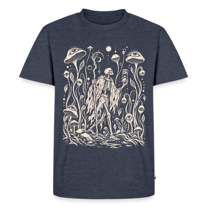 Forest Wanderer – Männer Premium T-Shirt - Jeansblau 