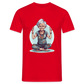 Coole Yoga Oma - Meditation im besten Alter  - Männer T-Shirt - Rot