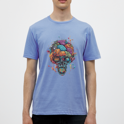 Surrealistischer, psychedelischer Totenkopf - Männer T-Shirt - by Artful Alchemist