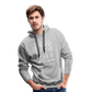 Babbel mich net voll - Herren Premium Hoodie - Grau meliert