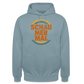 „Schau Mer Mal“ – Retro Look aus Hessen - Unisex Hoodie - Nebelblau