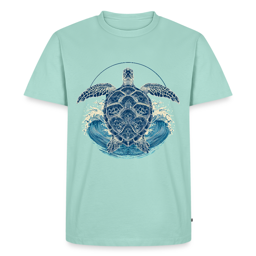Ocean Spirit – Meeresschildkröte - Männer Premium T-Shirt - Mint 