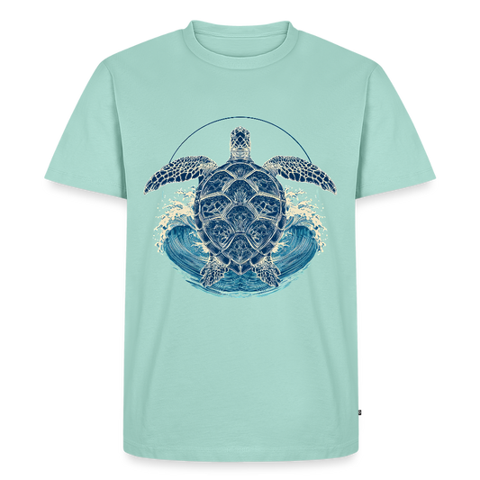 Ocean Spirit – Meeresschildkröte - Männer Premium T-Shirt - Mint 