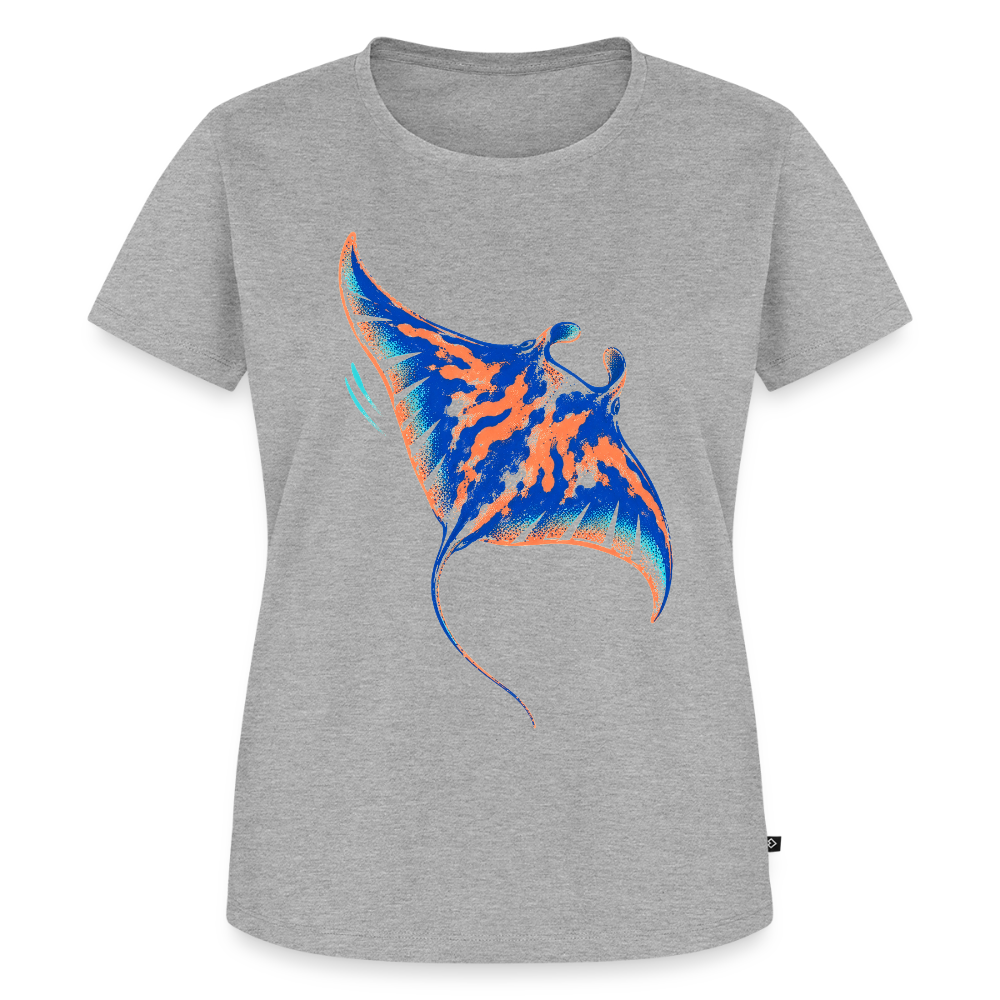 Manta Ink – Frauen Premium T-Shirt - Grau meliert
