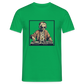 Coole alte Lady als DJane mit Kopfhörern - Männer T-Shirt - Kelly Green