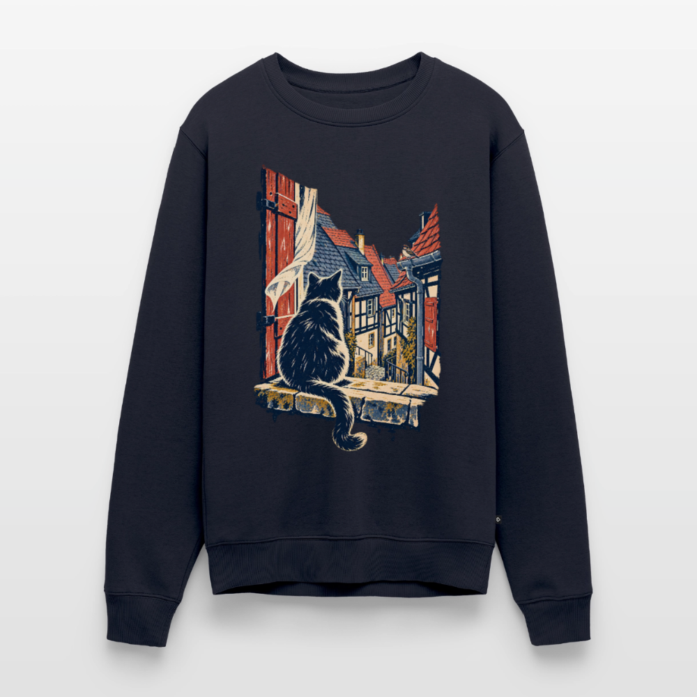 Altstadt-Katze – Männer Premium Pullover - by Artful Alchemist