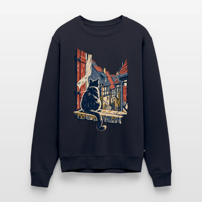 Altstadt-Katze – Männer Premium Pullover - by Artful Alchemist