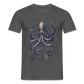 Steampunk Oktopus - Männer T-Shirt - Anthrazit