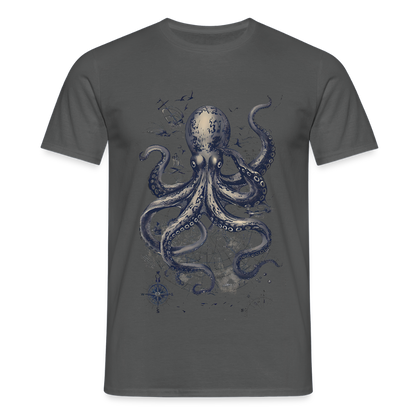 Steampunk Oktopus - Männer T-Shirt - by Artful Alchemist