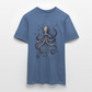 Steampunk Oktopus - Männer T-Shirt - Taubenblau 