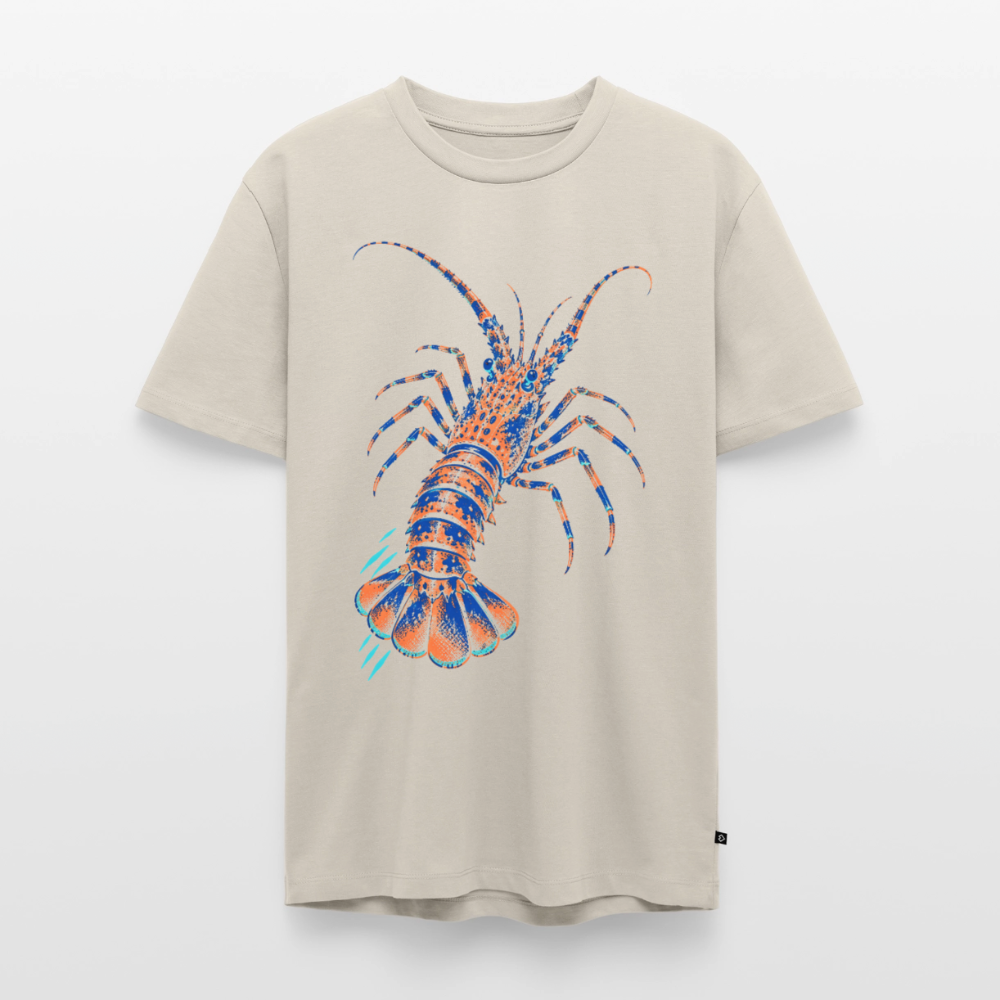Lobster Ink – Männer Premium T-Shirt - Beige