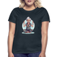 Coole Yoga Oma - Meditation im besten Alter  - Frauen T-Shirt - Navy