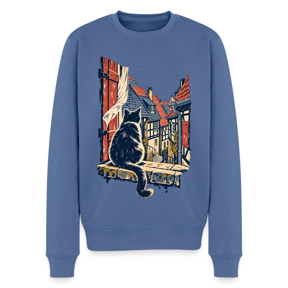 Altstadt-Katze – Männer Premium Pullover - by Artful Alchemist