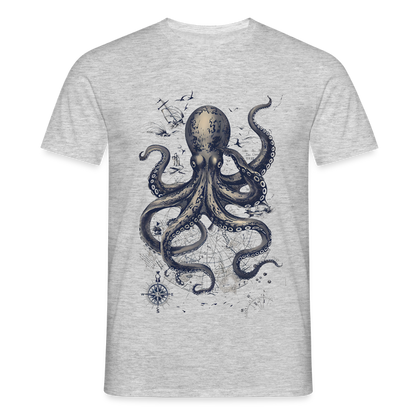 Steampunk Oktopus - Männer T-Shirt - by Artful Alchemist